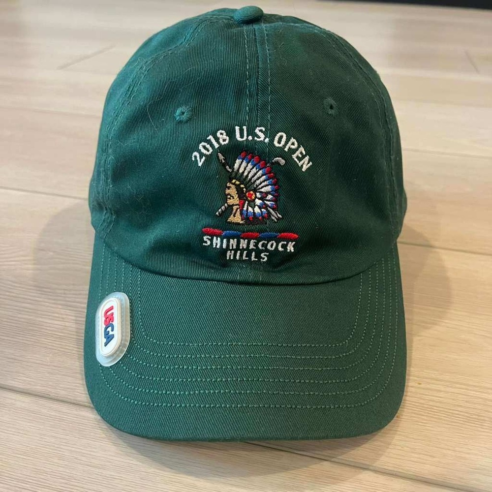 2018 US Open Shinnecock Hills Golf Hat Cap USGA‎ Member Green